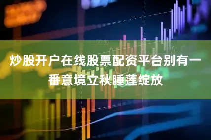 炒股开户在线股票配资平台别有一番意境立秋睡莲绽放